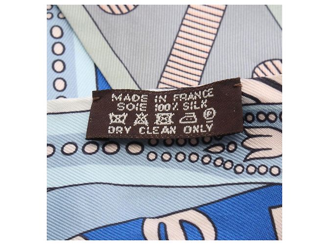 Foulard in seta Hermès Twilly Balade En Berline per donne Marrone Multicolore - vista 4