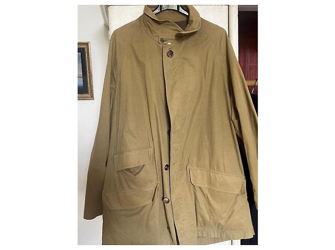 Hermès Impermeabile leggero Beige - vista 2