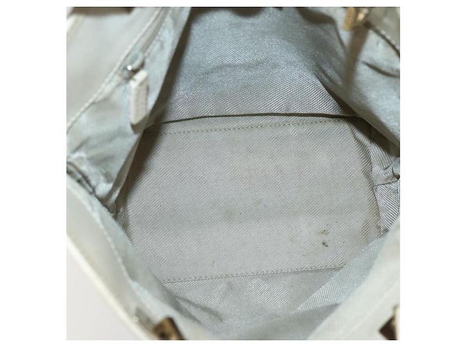 GUCCI GG Canvas Tote Bag Hellblau Gold 002 1099 Auth 130091 - Ansicht 16