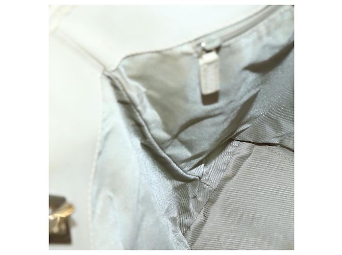 GUCCI GG Canvas Tote Bag Hellblau Gold 002 1099 Auth 130091 - Ansicht 18