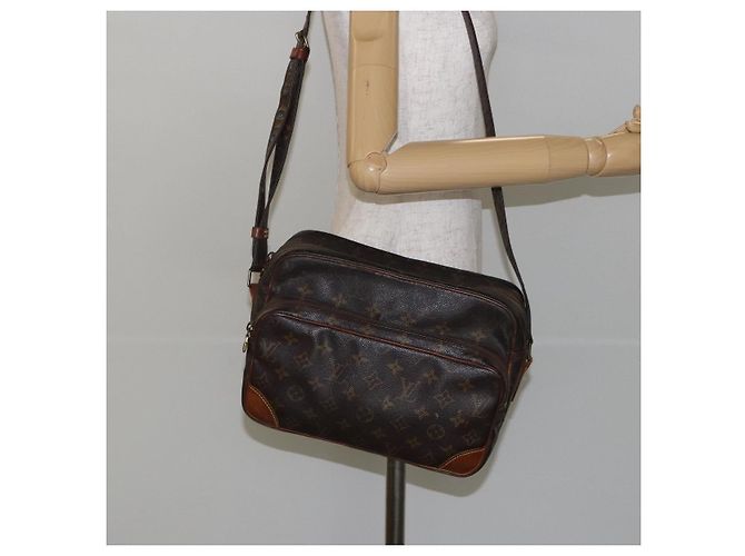 LOUIS VUITTON Borsa a Spalla Monogram Nile M45244 LV Auth bs29318 Monogramma - vista 25