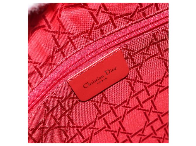 Borsa Canage in nylon nera e oro Christian Dior Auth bs29101 Nero D'oro - vista 16