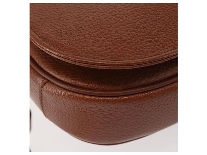 Autre Marque Borsa a Spalla Burberrys in Pelle Marrone Oro Auth ep10854 D'oro - vista 13