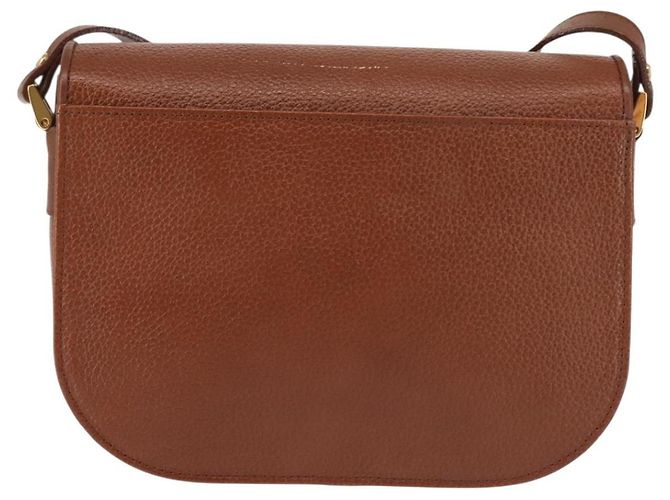 Autre Marque Borsa a Spalla Burberrys in Pelle Marrone Oro Auth ep10854 D'oro - vista 3