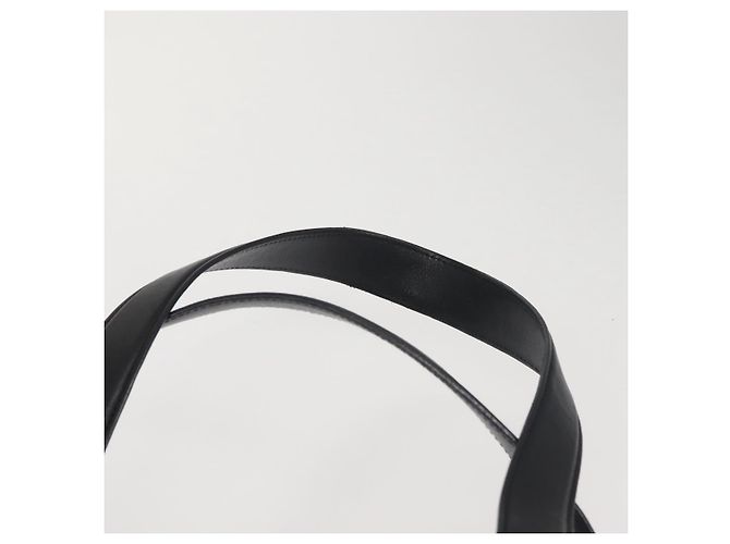 Borsa a Spalla Vala in Pelle Nera e Argento di Salvatore Ferragamo Auth BA6023 Nero - vista 8