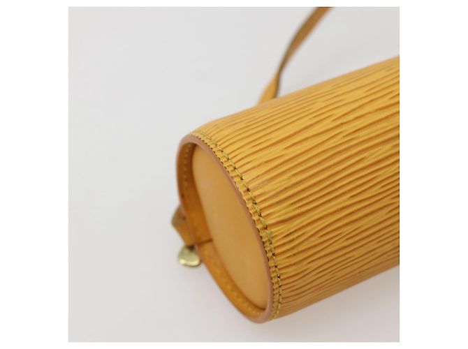 LOUIS VUITTON Pochette Soufflot Epi Gialla LV Auth 140980 Giallo - vista 14