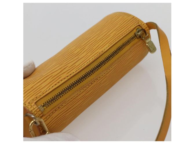 LOUIS VUITTON Pochette Soufflot Epi Gialla LV Auth 140980 Giallo - vista 6