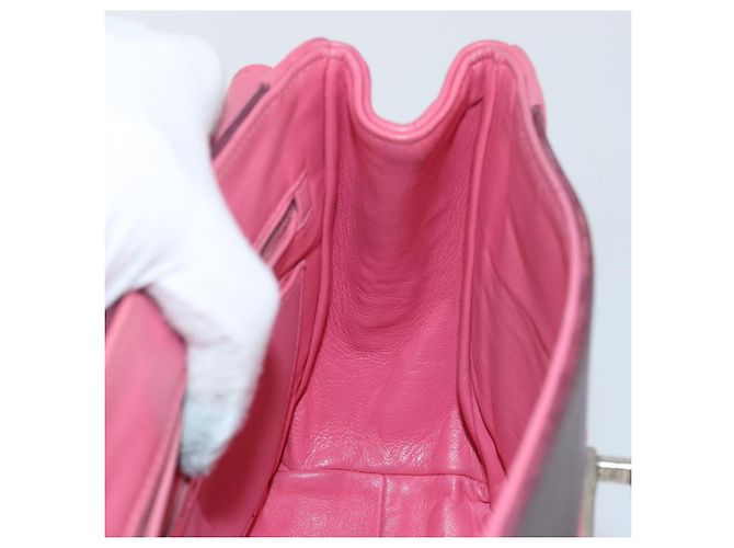 Borsa a mano Miu Miu in pelle 2 in 1 rosa marrone argento autentica bs29468 - vista 21