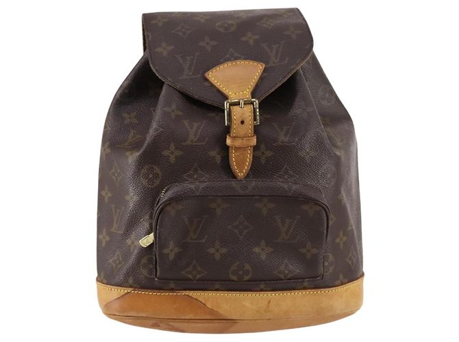 LOUIS VUITTON Zaino Monogram Montsouris MM M51136 LV Auth 141656 Monogramma - vista 13