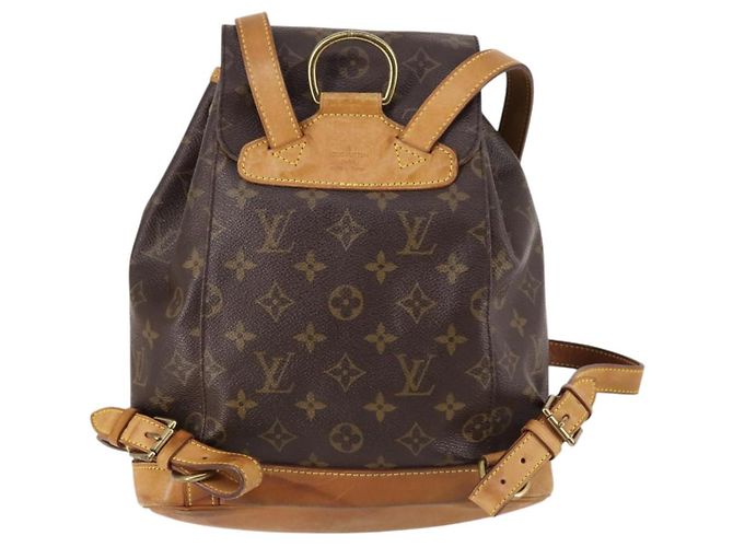 LOUIS VUITTON Zaino Monogram Montsouris MM M51136 LV Auth 141656 Monogramma - vista 2