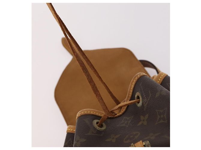 LOUIS VUITTON Zaino Monogram Montsouris MM M51136 LV Auth 141656 Monogramma - vista 21