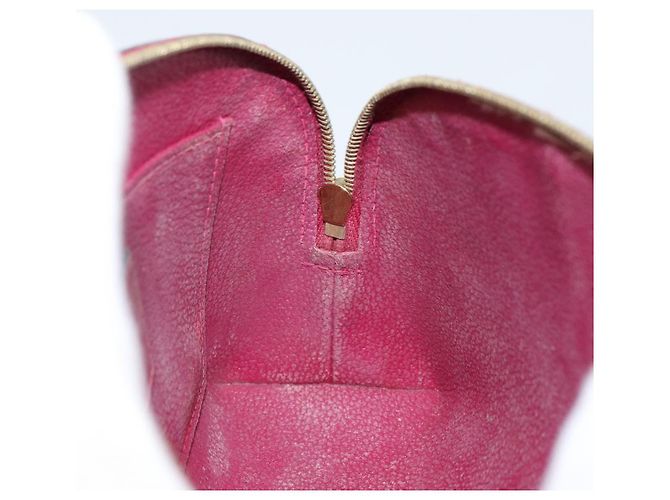 LOUIS VUITTON Pochette Cosmetica Vernis PM Rouge Grunadine M91746 LV Auth 142757 - vista 19