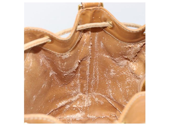 Borsa a Spalla GG Canvas Gucci Beige Oro 001 854 1627 Auth ep10612 D'oro - vista 19