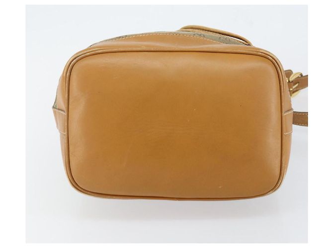Borsa a Spalla GG Canvas Gucci Beige Oro 001 854 1627 Auth ep10612 D'oro - vista 9