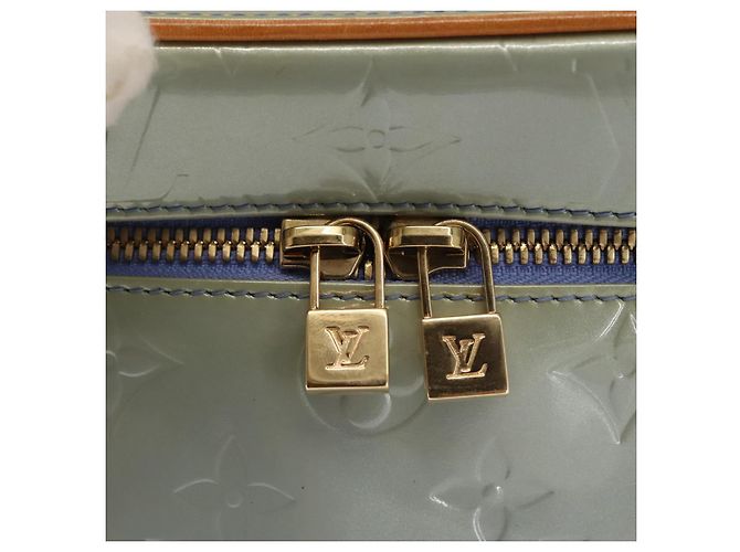 LOUIS VUITTON Borsa Verticale Sullivan Monogram Vernis Lavande M91258 Auth 142617 - vista 18