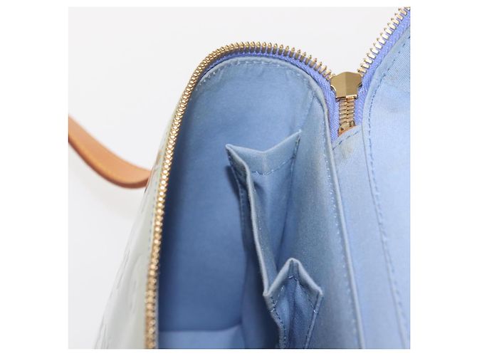 LOUIS VUITTON Borsa Verticale Sullivan Monogram Vernis Lavande M91258 Auth 142617 - vista 21