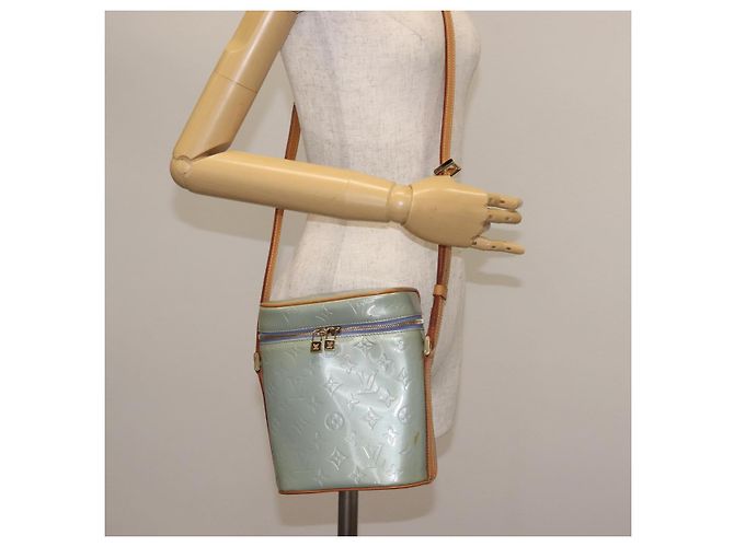 LOUIS VUITTON Borsa Verticale Sullivan Monogram Vernis Lavande M91258 Auth 142617 - vista 22