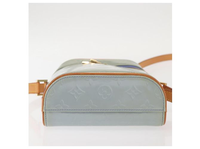 LOUIS VUITTON Borsa Verticale Sullivan Monogram Vernis Lavande M91258 Auth 142617 - vista 6
