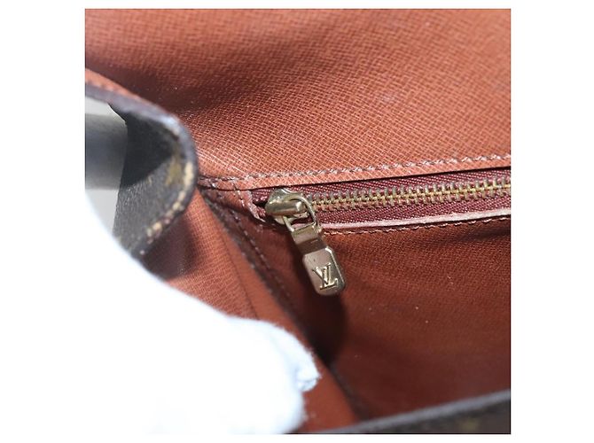 LOUIS VUITTON Borsa a Spalla Monogram Saint Cloud GM M51242 LV Auth 141016 Monogramma - vista 22