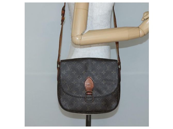 LOUIS VUITTON Borsa a Spalla Monogram Saint Cloud GM M51242 LV Auth 141016 Monogramma - vista 26