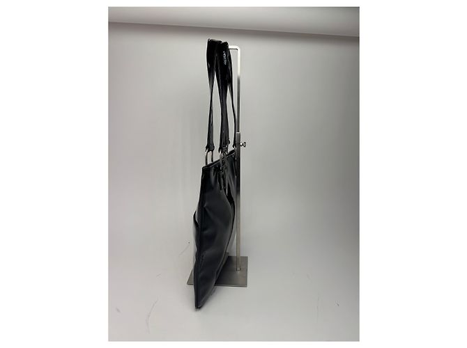 Vintage Patentleder Loewe Madrid Tasche schwarz - Ansicht 7