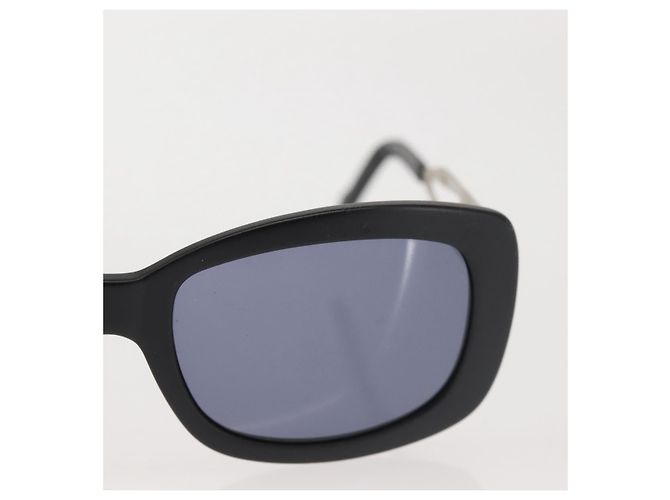 Occhiali da sole CHANEL Plastica Nera CC Auth BA6232 Nero - vista 5