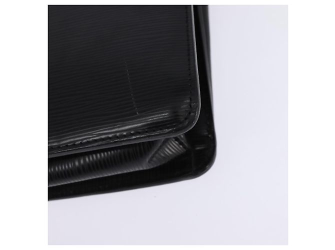 LOUIS VUITTON Borsa da Ufficio Epi Laguito Nera M54552 LV Auth BA5802 Nero - vista 16