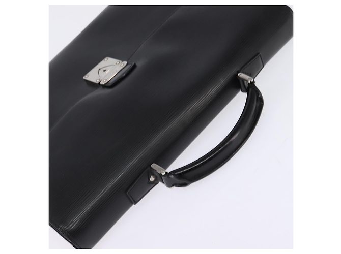 LOUIS VUITTON Borsa da Ufficio Epi Laguito Nera M54552 LV Auth BA5802 Nero - vista 6