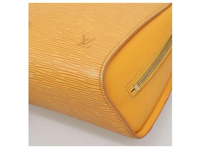 LOUIS VUITTON Epi Mabillon Rucksack Gelb M52239 LV Auth 141386 - Ansicht 14