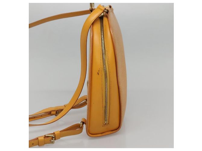 LOUIS VUITTON Epi Mabillon Rucksack Gelb M52239 LV Auth 141386 - Ansicht 3