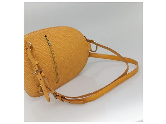 LOUIS VUITTON Epi Mabillon Rucksack Gelb M52239 LV Auth 141386 - Ansicht 7