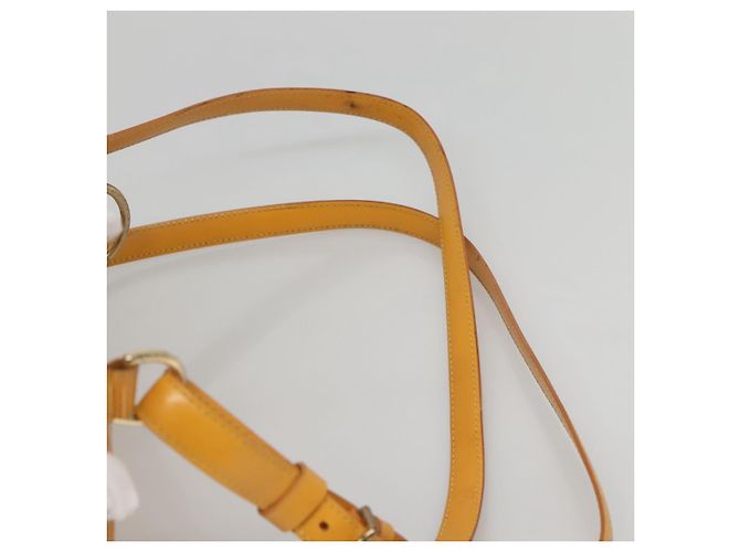 LOUIS VUITTON Epi Mabillon Rucksack Gelb M52239 LV Auth 141386 - Ansicht 8