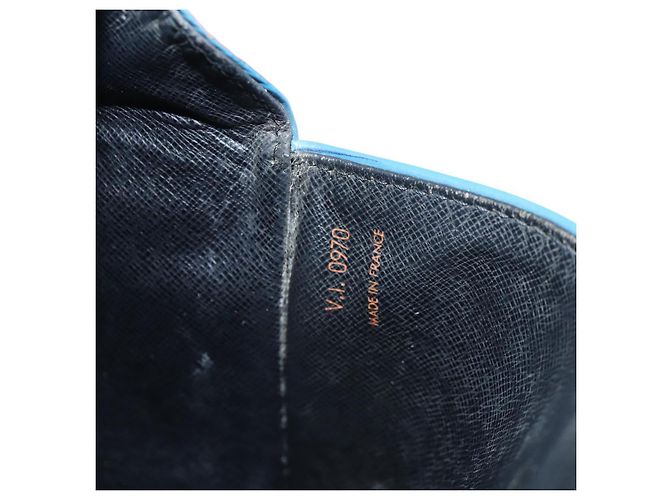 LOUIS VUITTON Epi Saint Cloud GM Shoulder Bag Toledo Blue M52195 LV Auth 141111 - view 12