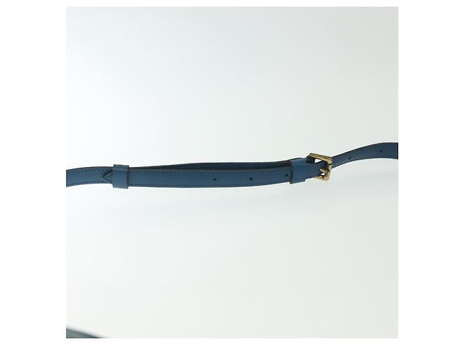 LOUIS VUITTON Borsa a Spalla Epi June Feuille Blu M52155 LV Auth 141626 - vista 14
