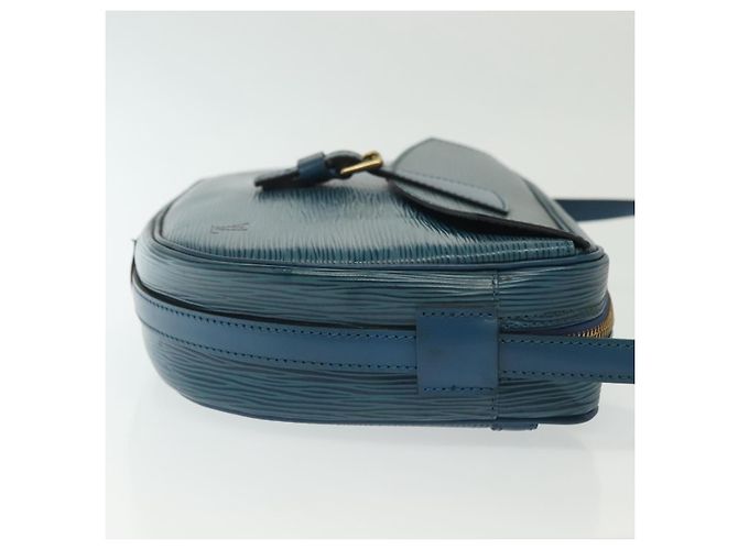 LOUIS VUITTON Borsa a Spalla Epi June Feuille Blu M52155 LV Auth 141626 - vista 3