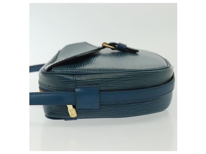 LOUIS VUITTON Borsa a Spalla Epi June Feuille Blu M52155 LV Auth 141626 - vista 4