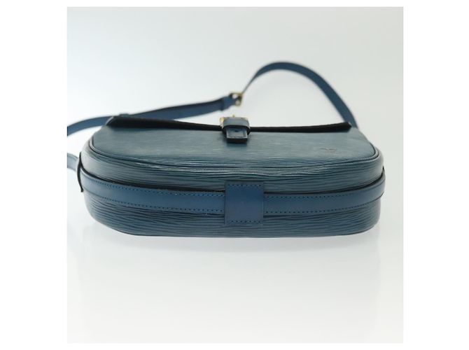 LOUIS VUITTON Borsa a Spalla Epi June Feuille Blu M52155 LV Auth 141626 - vista 5
