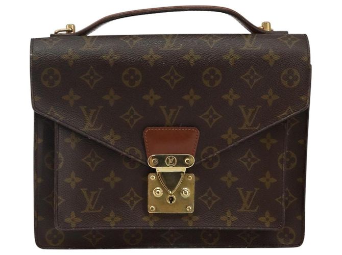 LOUIS VUITTON Borsa a Mano Monogramma Monceau 28 M51185 LV Auth bs29406 - vista 13