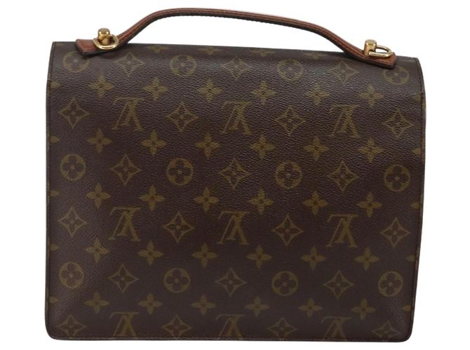 LOUIS VUITTON Borsa a Mano Monogramma Monceau 28 M51185 LV Auth bs29406 - vista 2