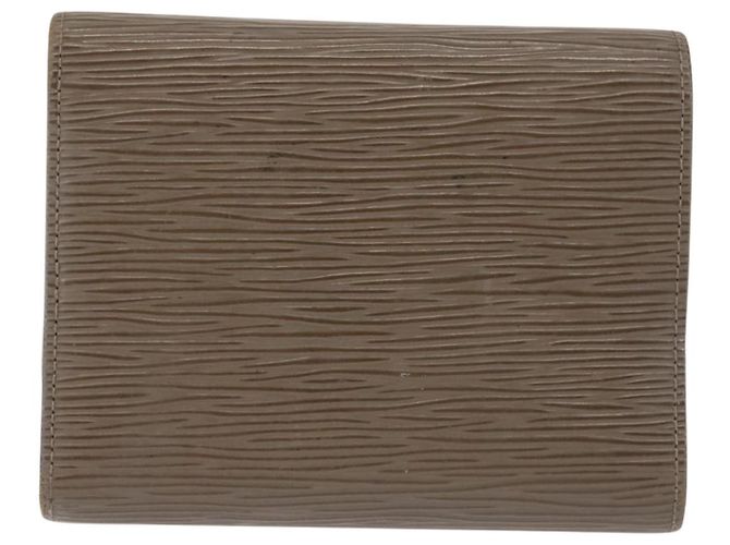 CARTERA LOUIS VUITTON Epi Taiga 2Set Gris Ardoise LV Auth 140006 Castaño - vista 3