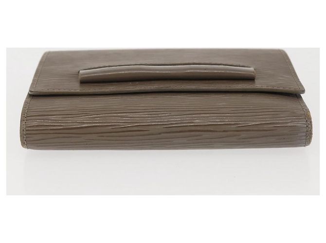 CARTERA LOUIS VUITTON Epi Taiga 2Set Gris Ardoise LV Auth 140006 Castaño - vista 7