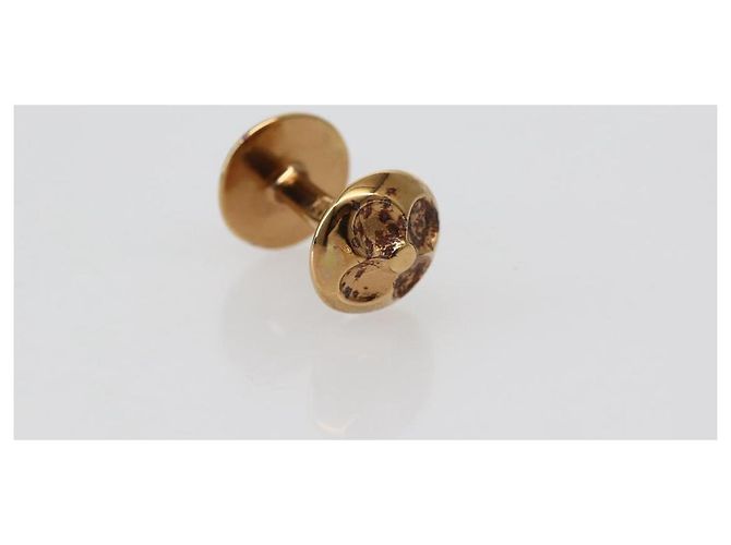 LOUIS VUITTON Bottone da Polso Cuffs metallo Oro M30974 LV Auth 143173V D'oro - vista 17