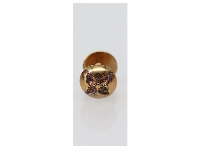 LOUIS VUITTON Bottone da Polso Cuffs metallo Oro M30974 LV Auth 143173V D'oro - vista 19