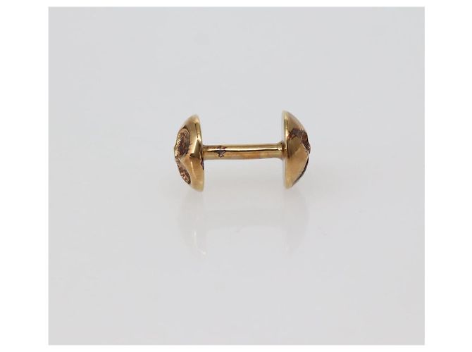 LOUIS VUITTON Bottone da Polso Cuffs metallo Oro M30974 LV Auth 143173V D'oro - vista 20