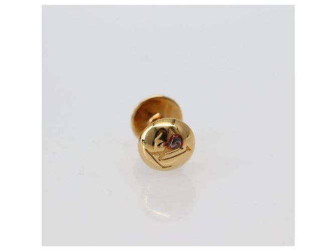 LOUIS VUITTON Bottone da Polso Cuffs metallo Oro M30974 LV Auth 143173V D'oro - vista 23