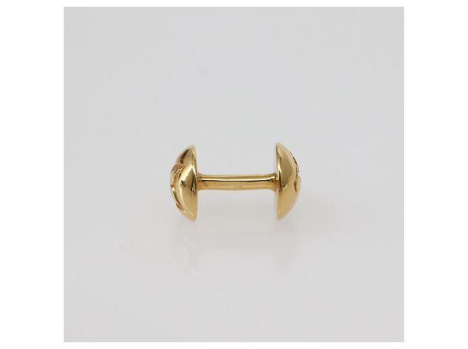 LOUIS VUITTON Bottone da Polso Cuffs metallo Oro M30974 LV Auth 143173V D'oro - vista 25