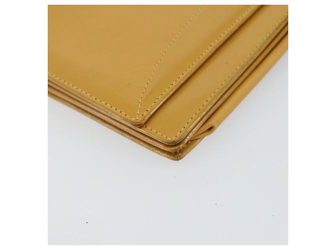 LOEWE Borsa a Spalla in Pelle Gialla Auth SW1530 Giallo - vista 15