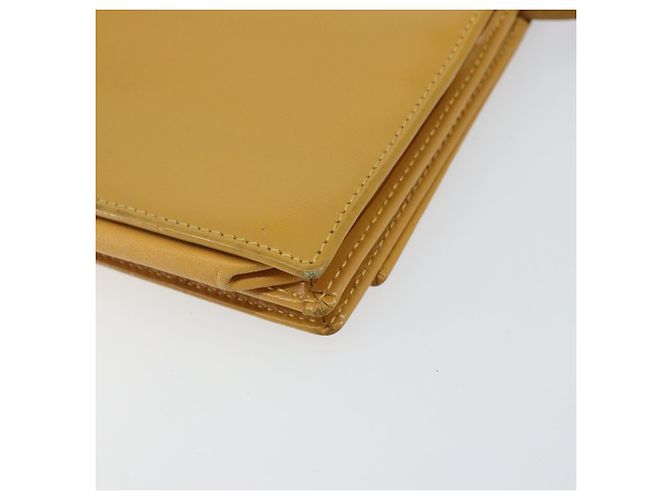 LOEWE Borsa a Spalla in Pelle Gialla Auth SW1530 Giallo - vista 16
