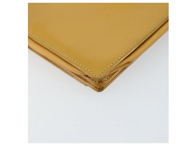 LOEWE Borsa a Spalla in Pelle Gialla Auth SW1530 Giallo - vista 17