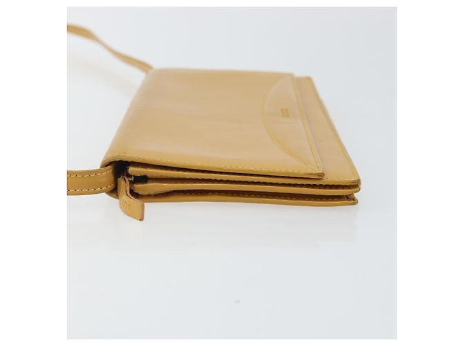 LOEWE Borsa a Spalla in Pelle Gialla Auth SW1530 Giallo - vista 4